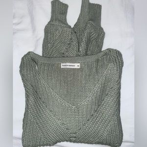 Green sweater